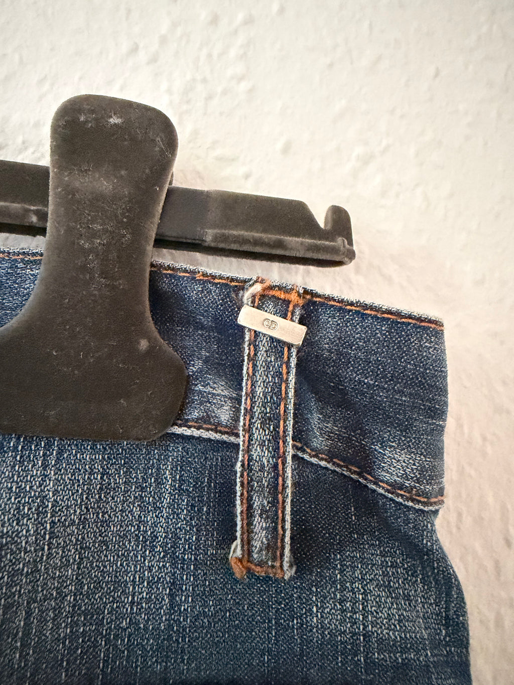 Dior SS08  „under my Car“ paint splatter jeans