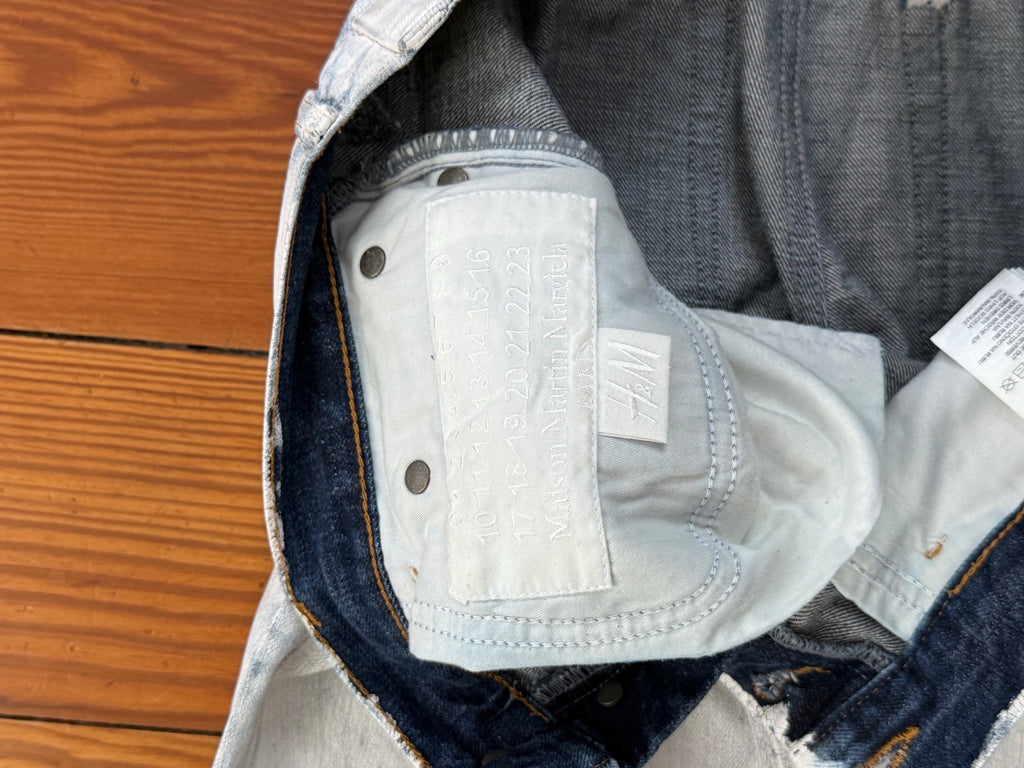 Maison Margiela X HM painted jeans