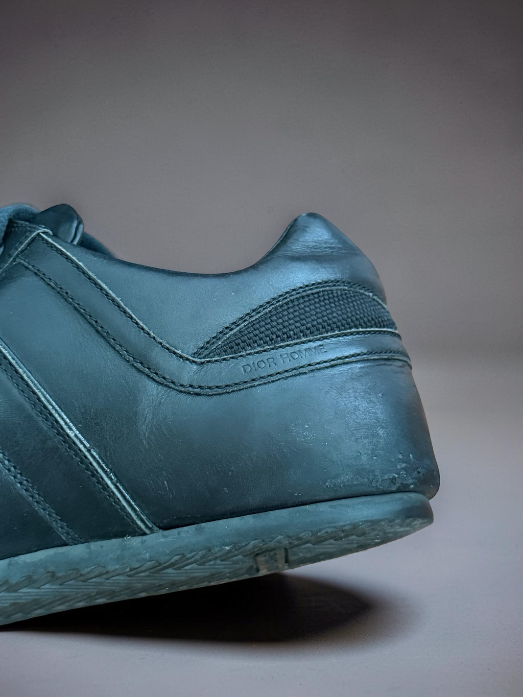 Dior 2007 Gats sneaker black calf leather