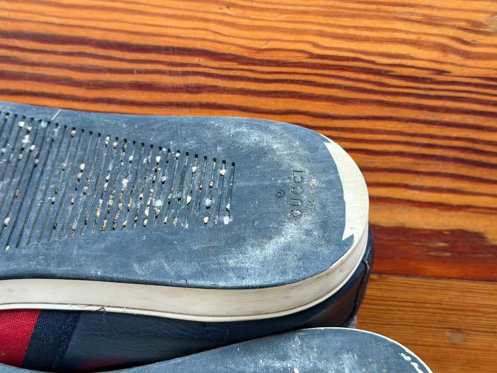Gucci Blue Hightop shoes