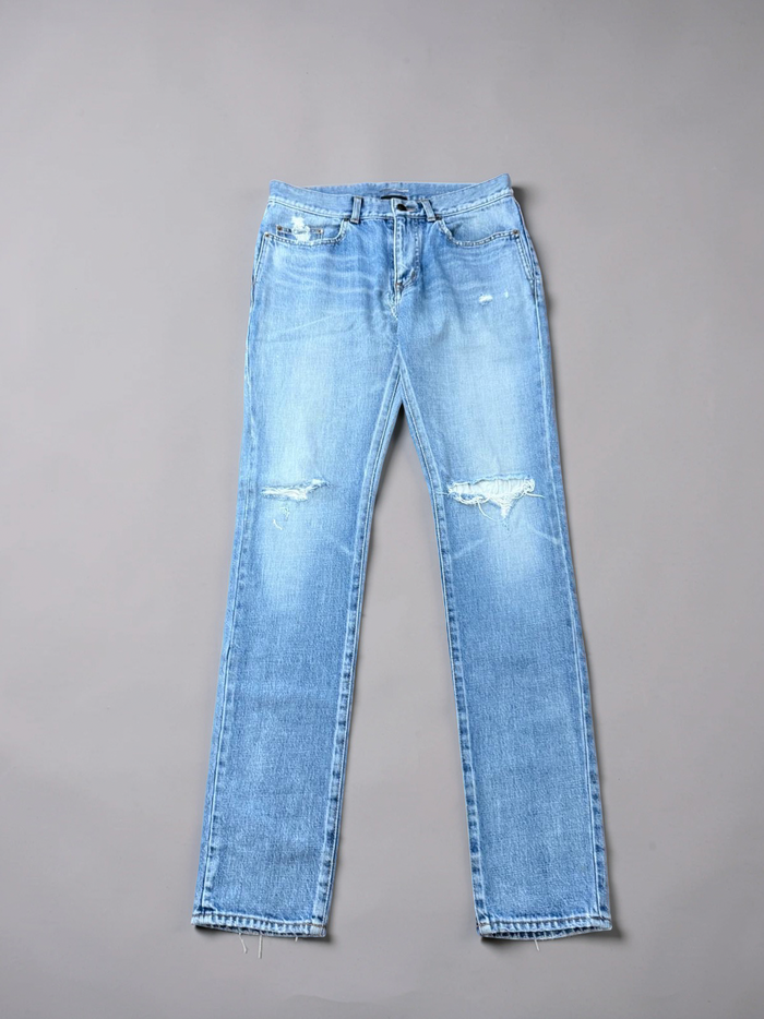 Saint Laurent Crash Jeans