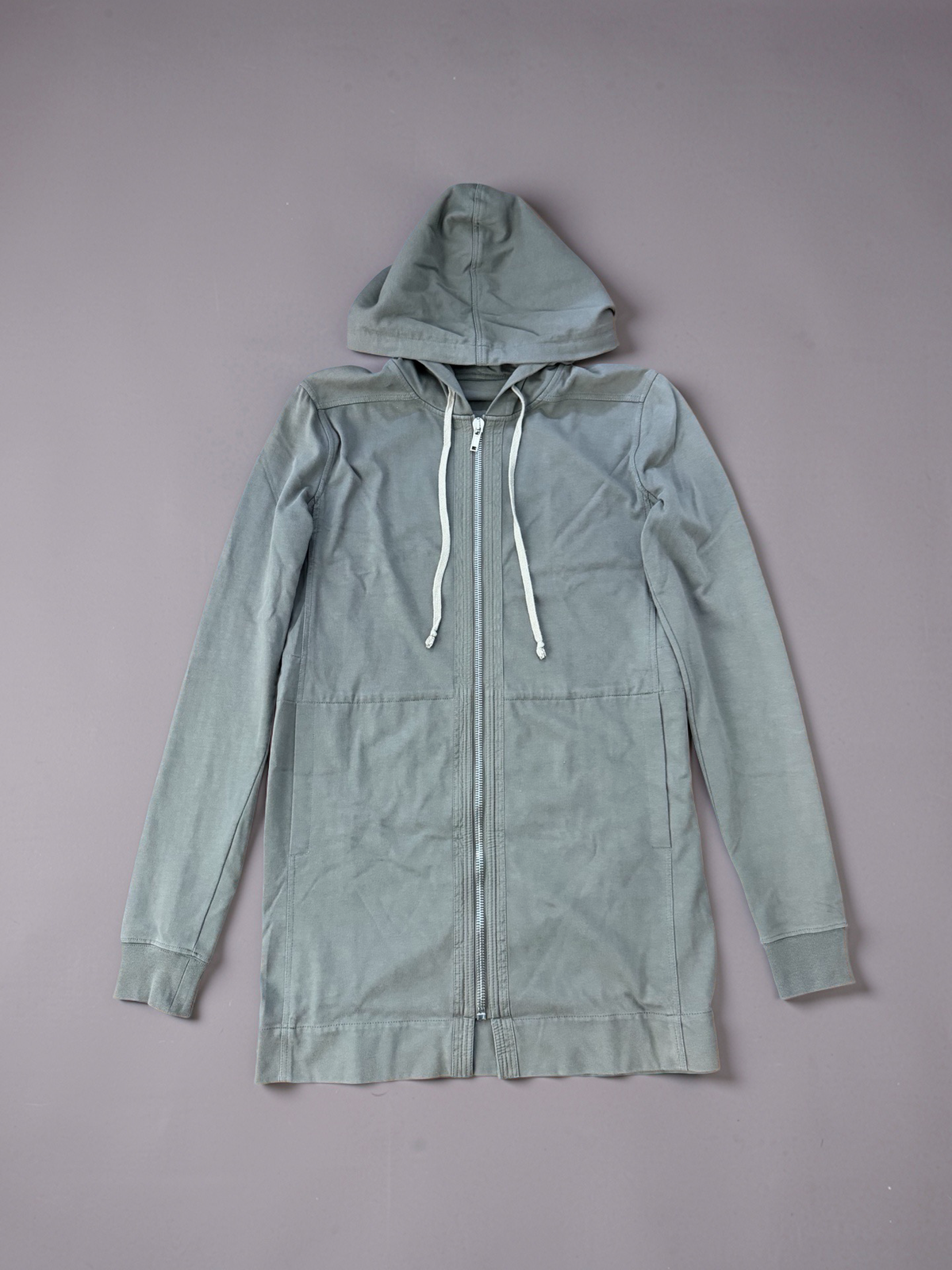Rick Owens FW17 Glitter Zip Hoodie