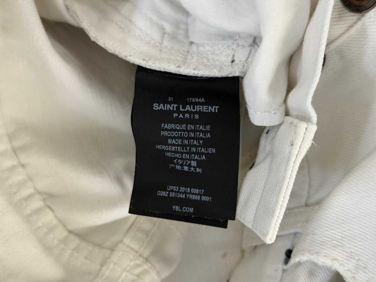 Saint Laurent 2017 Crash Jeans