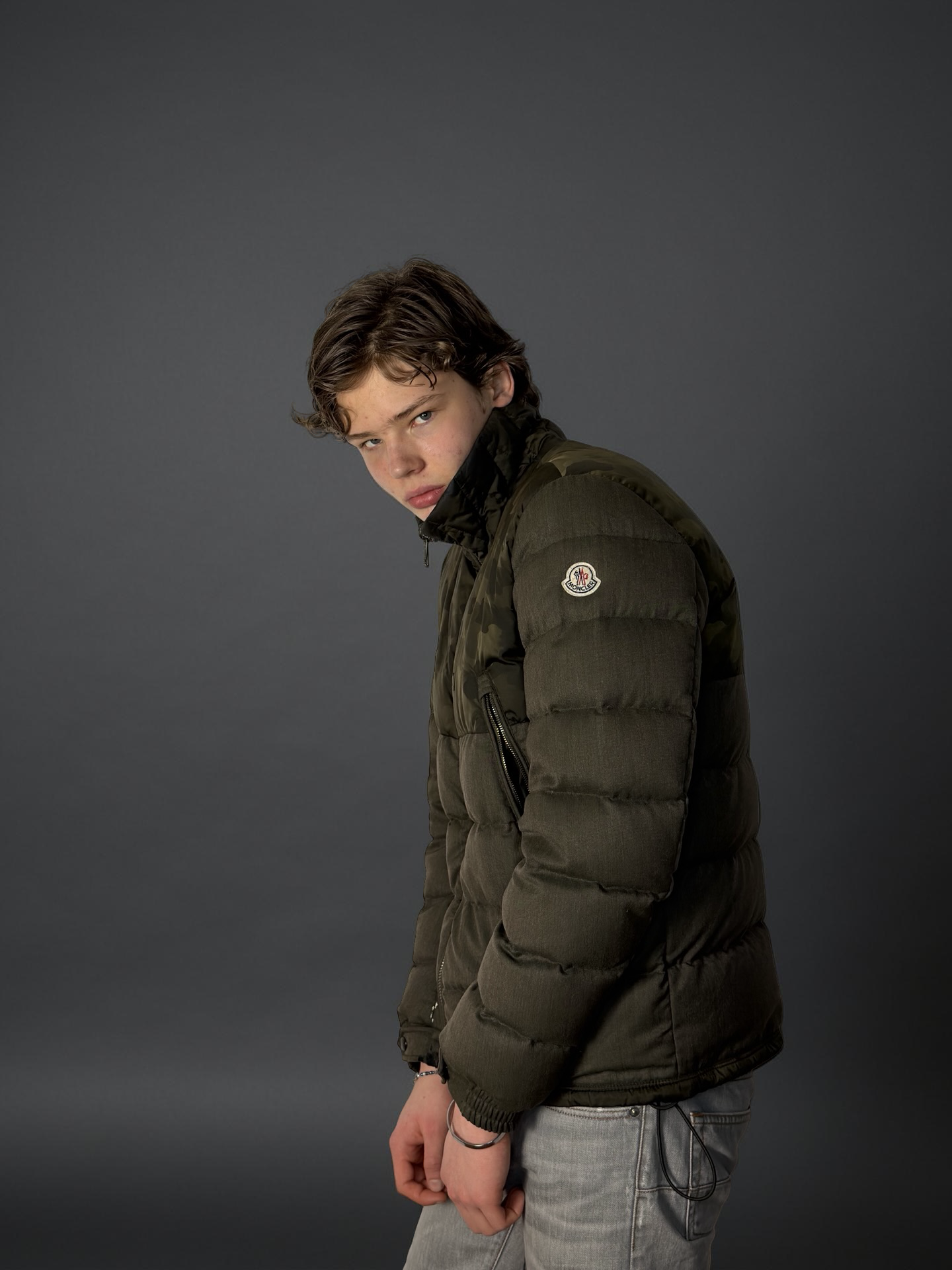 Moncler Camouflage Down Jacket