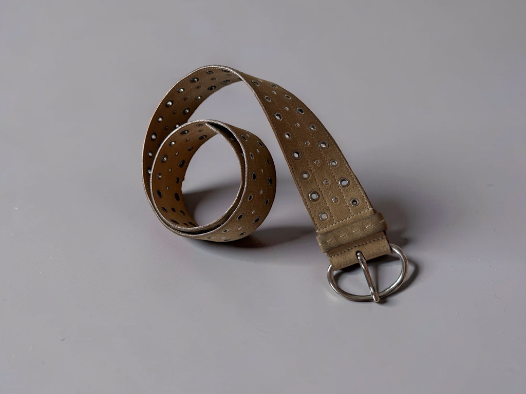 Prada studded Wildleather Belt