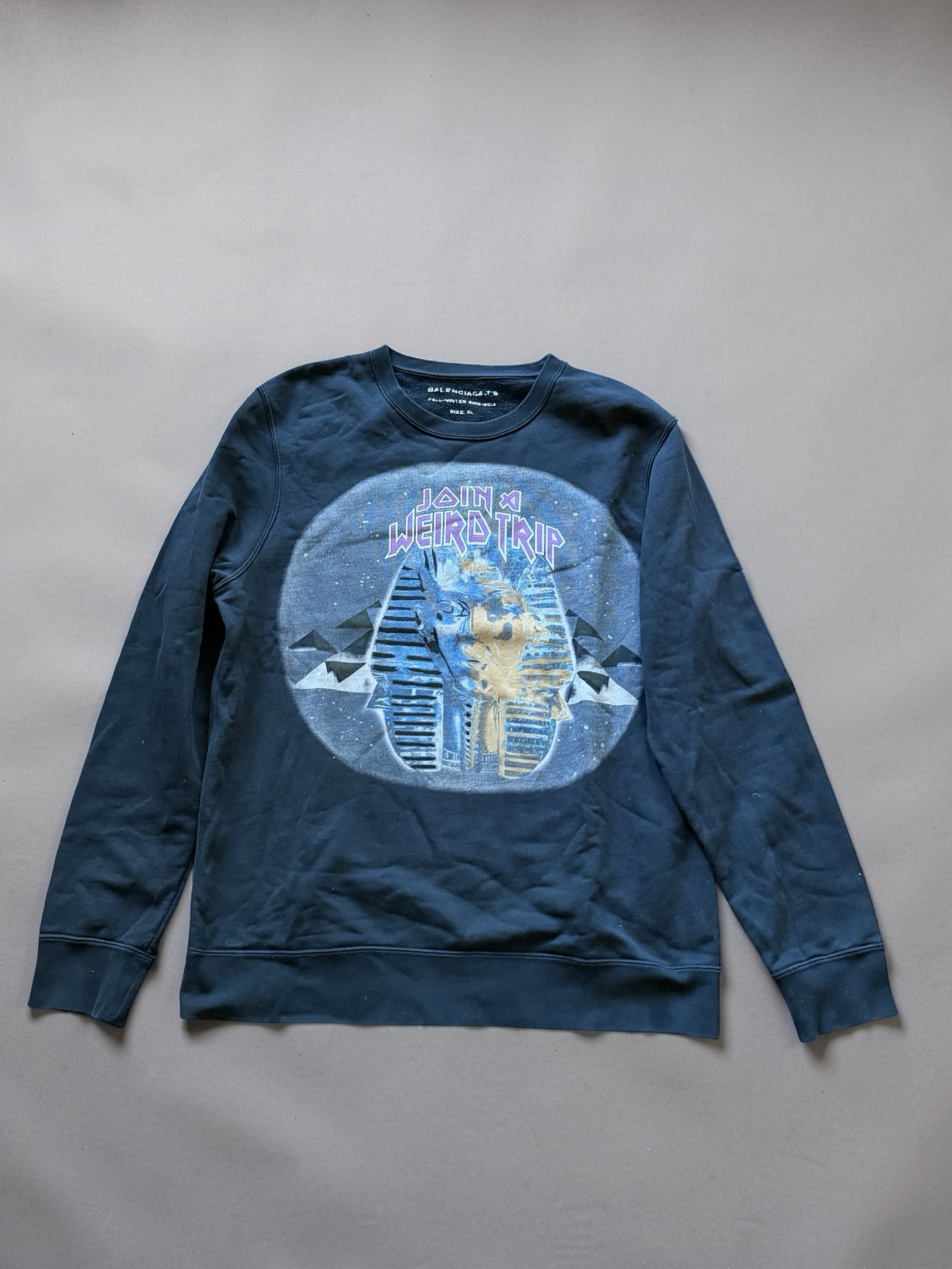 Balenciaga FW2013 “Join a Weird Trip” Sweatshirt