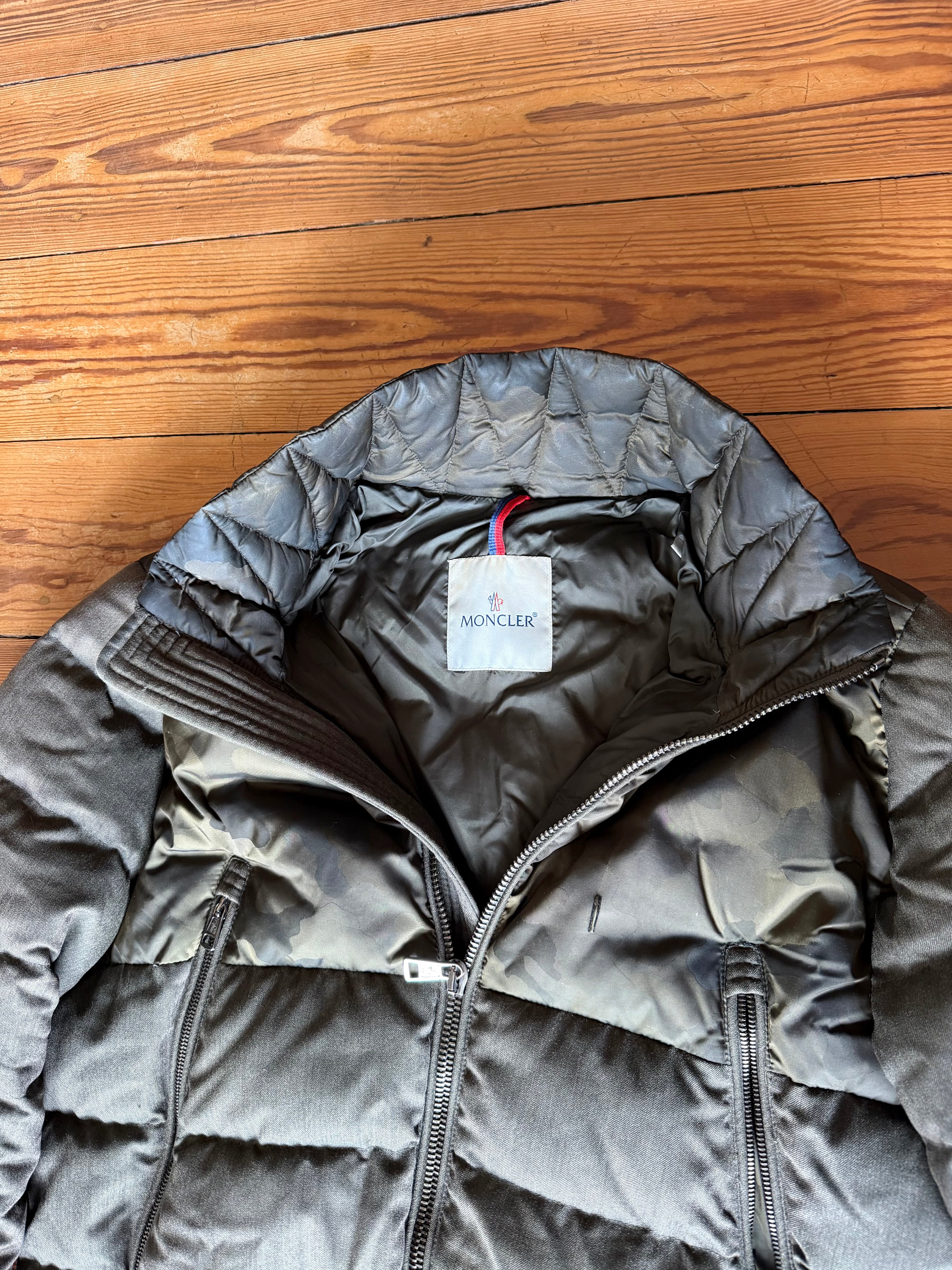 Moncler Camouflage Down Jacket
