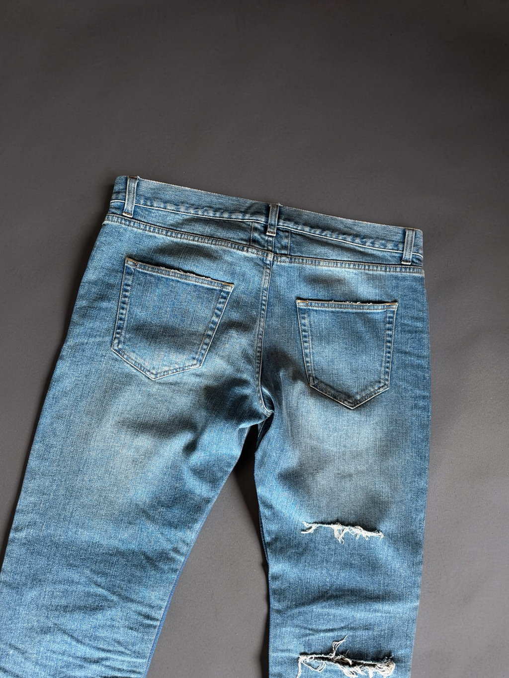 Saint Laurent crash jeans 2016