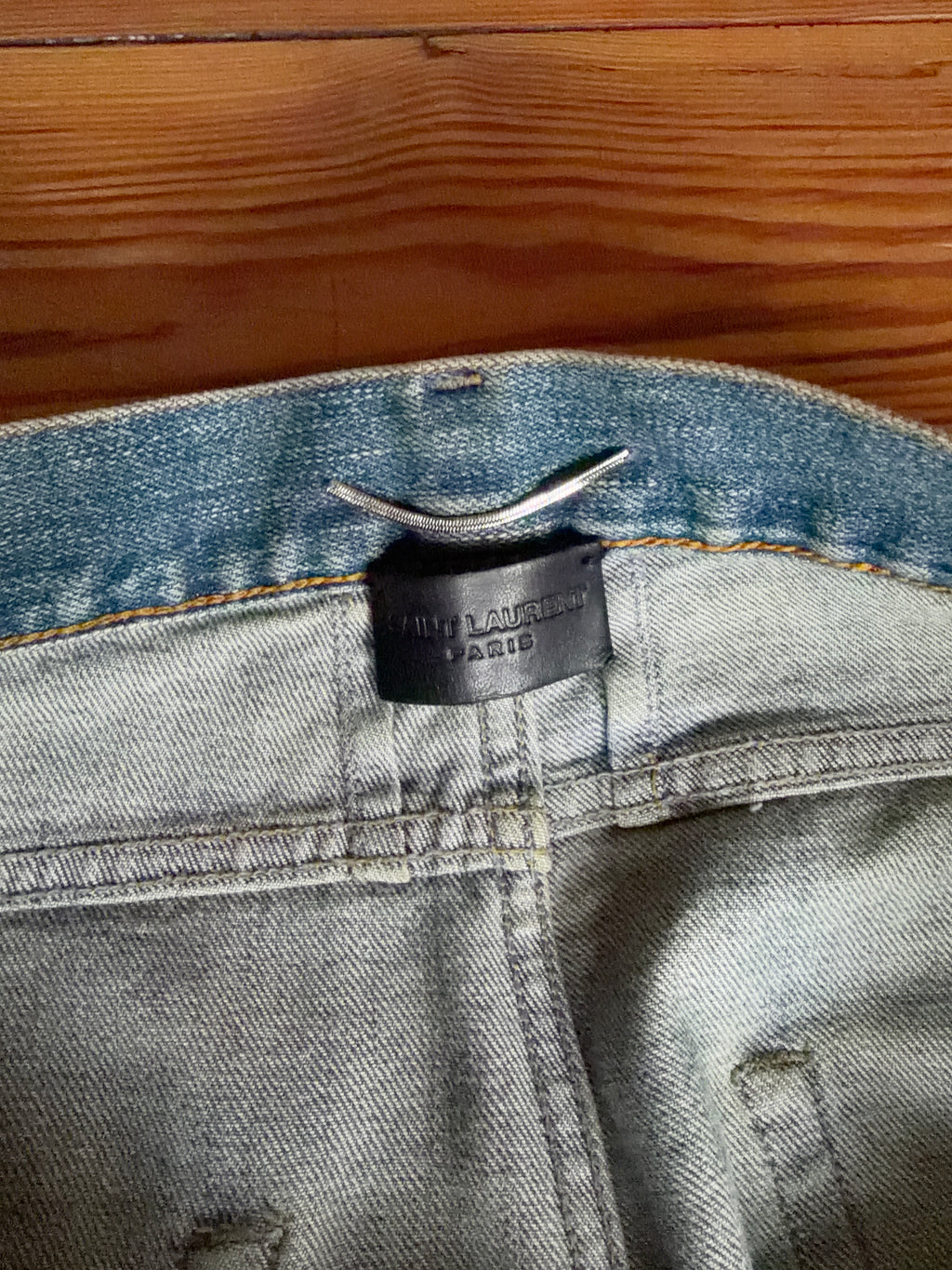 Saint Laurent crash jeans 2016