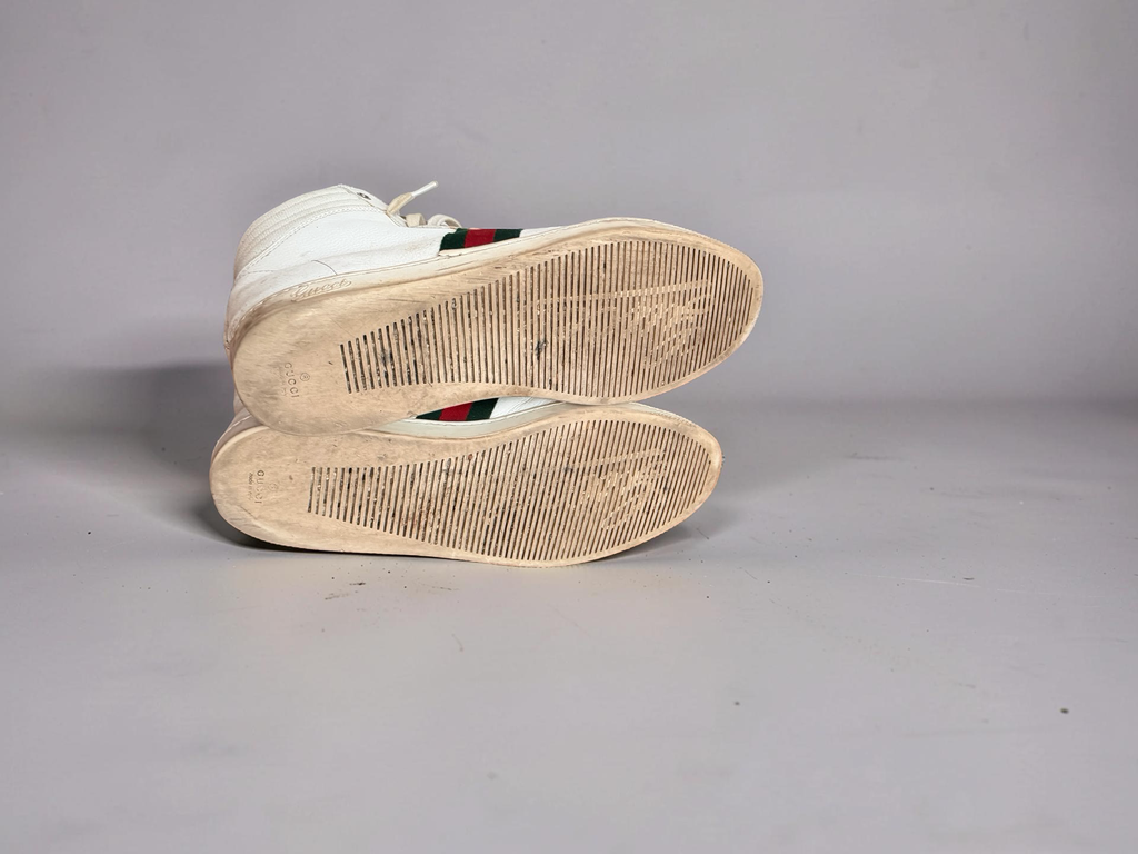 Gucci White Hightops