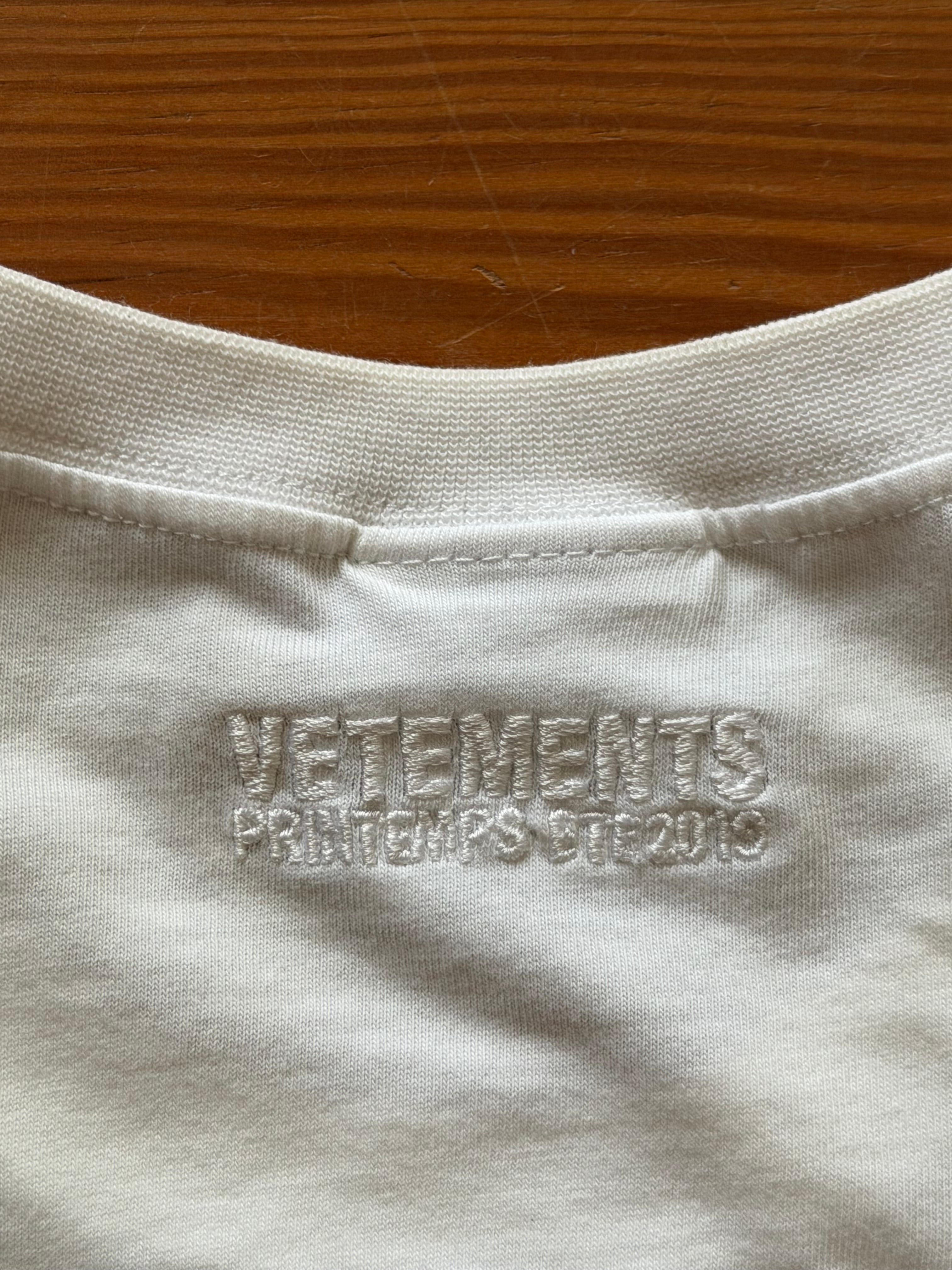 Vetements “Save the Planet” t shirt