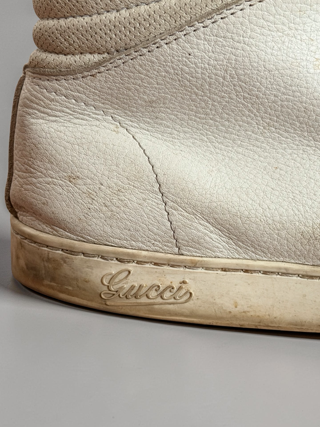 Gucci White Hightops