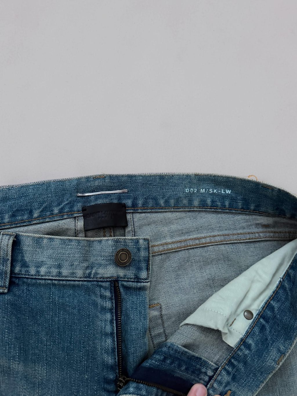 Saint Laurent 2015 Crash Jeans