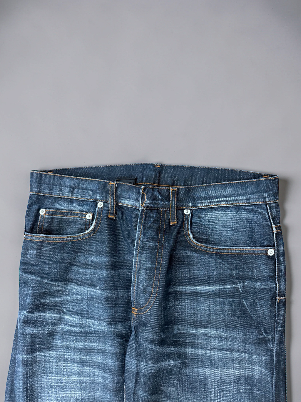 Dior Homme SS10 Coated / Waxed Jeans Kris Van Assche