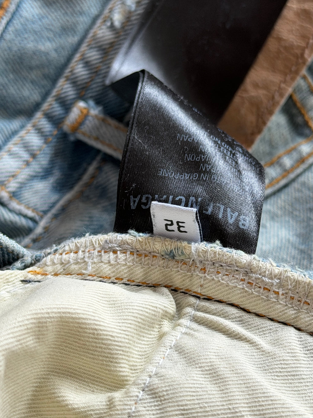 Balenciaga Slit straight jeans