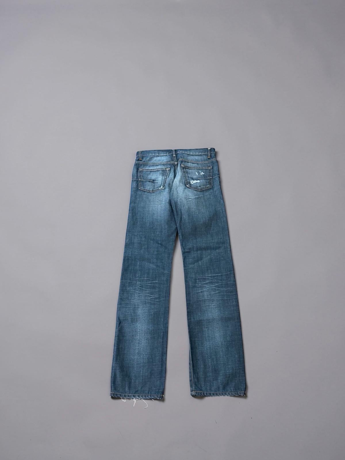 Dior Homme SS10 Coated / Waxed Jeans Kris Van Assche