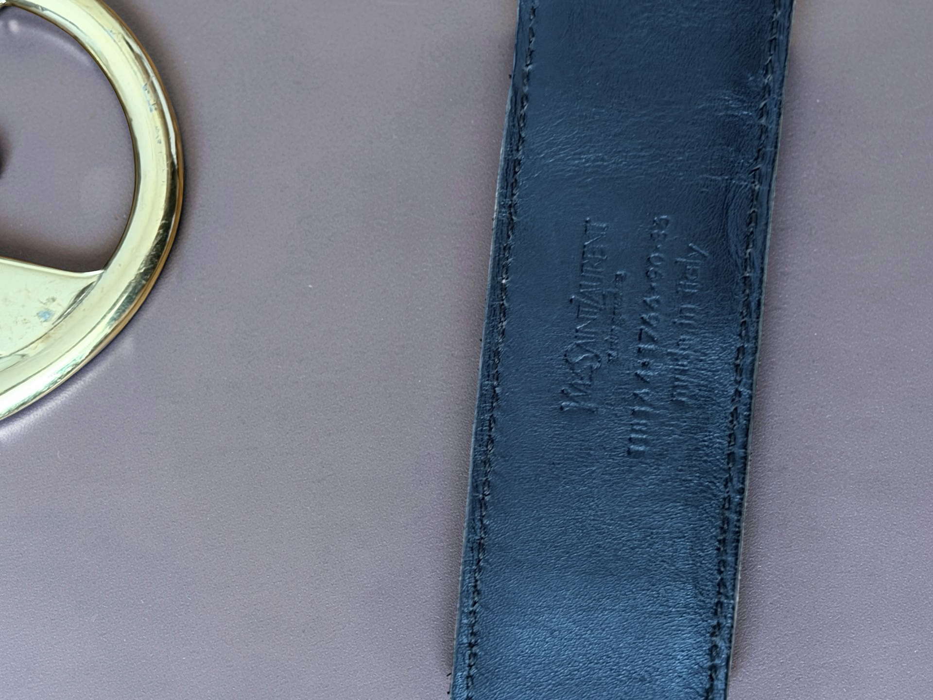 YSL Yves Saint Laurent Belt
